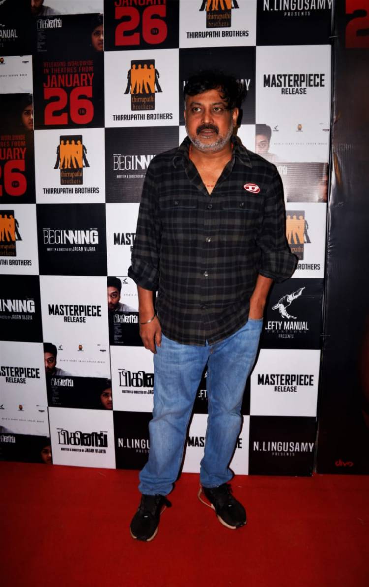 இயக்குநர் ஜெகன் திறமையானவர்; பிகினிங் படத்தை வெளியிடுவதில் மகிழ்ச்சியடைகிறேன்! – இயக்குநர் லிங்குசாமி