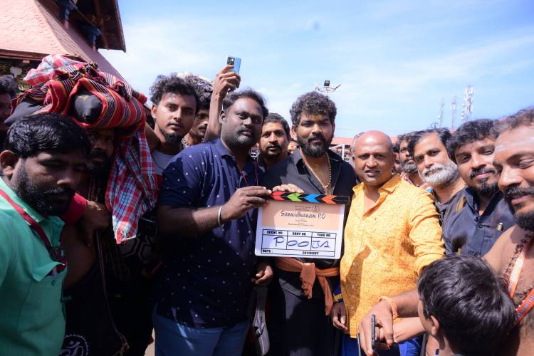 சபரிமலையில் ‘சன்னிதானம் PO’ படத்தை கிளாப் அடித்து துவங்கிவைத்த விக்னேஷ் சிவன்