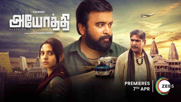ZEE5 announces the World Digital Premiere of M. Sasikumar starrer ‘Ayothi’ on 7th April 2023