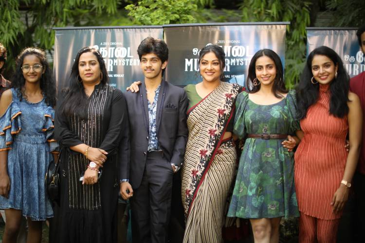 ZEE5 presents “Oru Kodai Murder Mystery’ Thriller Series Press Meet!!