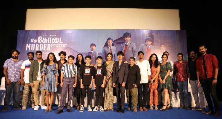 ZEE5 presents “Oru Kodai Murder Mystery’ Thriller Series Press Meet!!