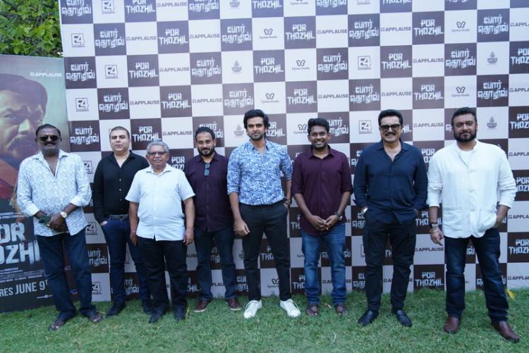 ‘போர் தொழில்’ படத்தின் பத்திரிகையாளர் சந்திப்பு