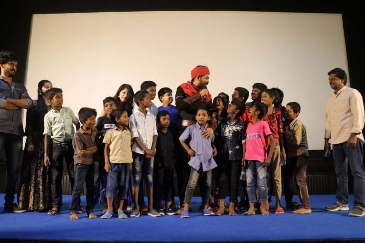 குழந்தைகளுக்காக பிரத்யேகமாகத் திரையிடப்பட்ட 'வீரன்' திரைப்படம்!
