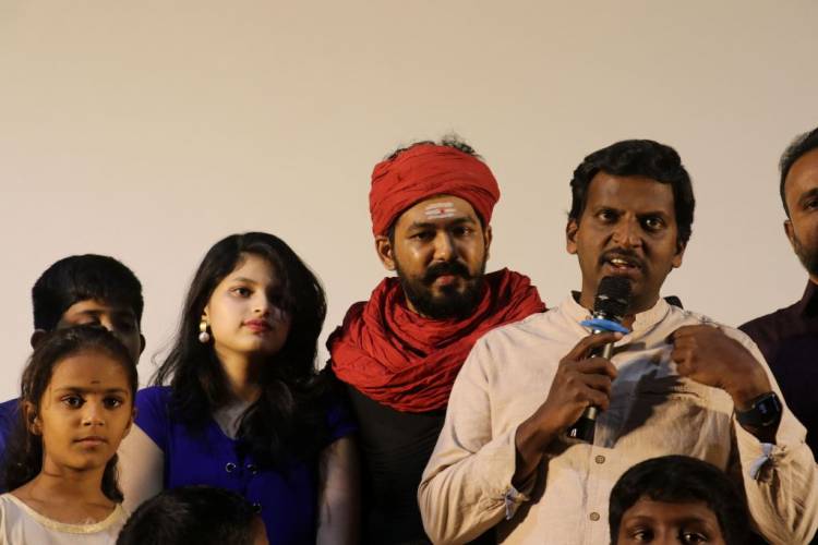 குழந்தைகளுக்காக பிரத்யேகமாகத் திரையிடப்பட்ட 'வீரன்' திரைப்படம்!