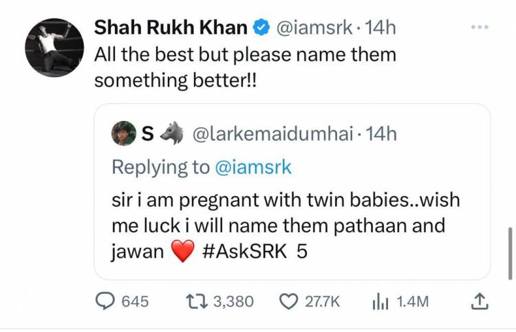 #AskSRK session trends on the internet yet again, as the superstar completes 31 glorious years in film industry – fans are excited for ‘Jawan’!
