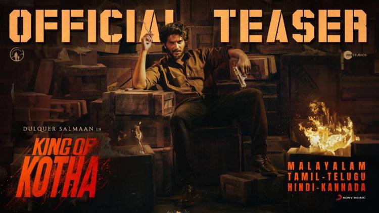 Zee Studios and Wayfarer Films have just dropped in the mega-teaser of Dulquer Salmaan's 'King of Kotha' and we are filled with rebellious curiosity!