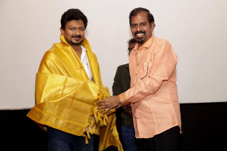 இயக்குநர் மாரி செல்வராஜ் தன் வலியை ஒரு புல்லாங்குழலின் இசையை போல மற்றவர்களுக்கு உணர்த்திவிட்டார் - இயக்குனர் ஆர்.கே.செல்வமணி புகழாரம்