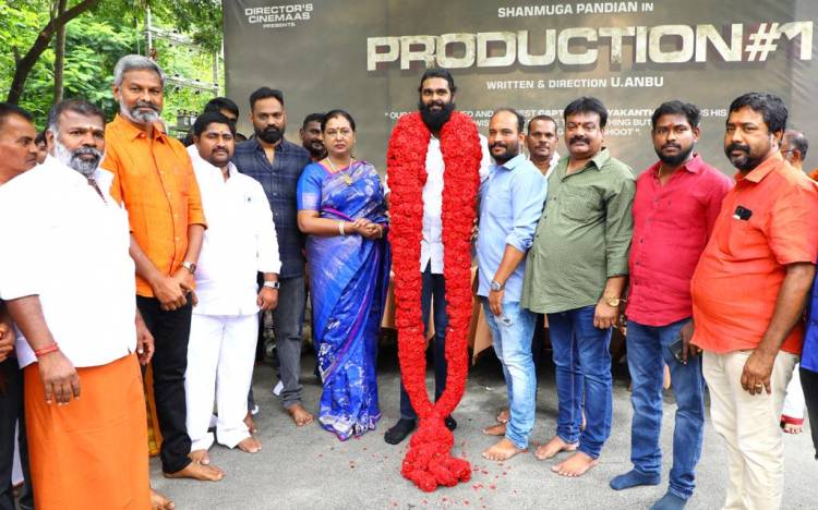 நடிகர் சண்முக பாண்டியன் நடிக்கும், புதுமையான ஆக்சன் திரைப்படம்,  பூஜையுடன் இனிதே துவங்கியது !!