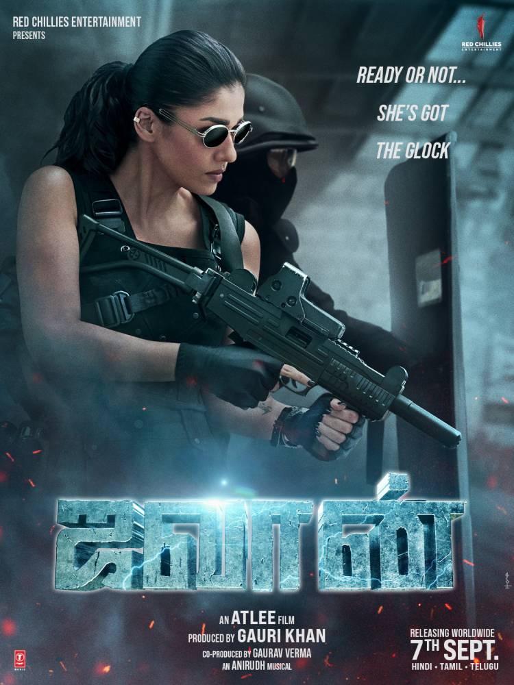 ஜவான் படத்தில் அதிகம் எதிர்பார்க்கப்பட்ட நயன்தாராவின் போஸ்டரை வெளியிட்ட ஷாருக்கான்
