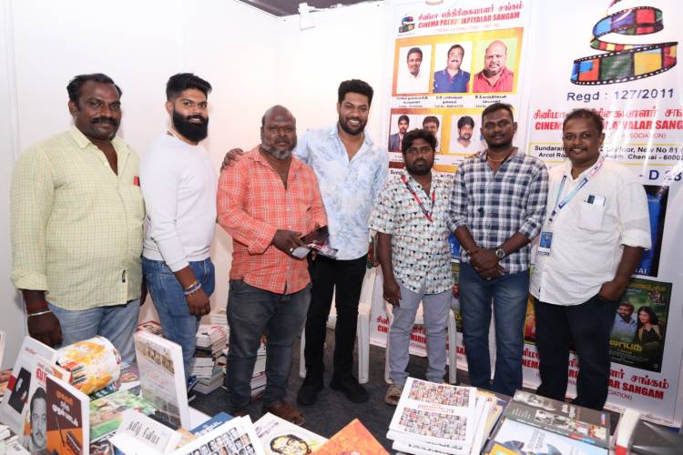 'சினிமா டுடே' வின் சர்வதேச டிஜிட்டல் கண்காட்சியில், 69-ஆண்டு பாரம்பரியம் கொண்ட  'சினிமா பத்திரிகையாளர் சங்கத்'தின் புத்தக விற்பனை மையம்!