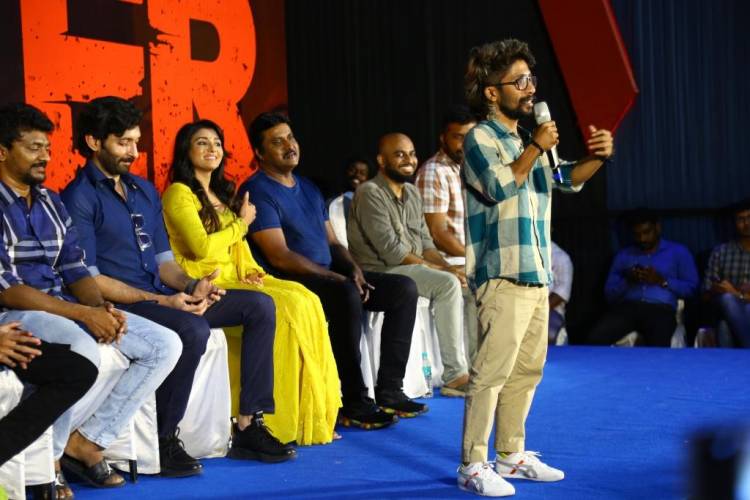 Team Jailer meet the press and media and thank them for the success of the film.