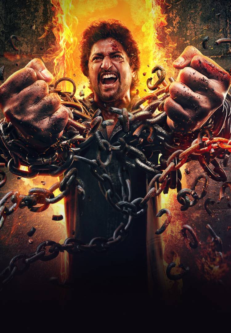 நேச்சுரல் ஸ்டார் நானி - விவேக் ஆத்ரேயா - டி வி வி என்டர்டெய்ன்மெண்ட்ஸ் இணைந்திருக்கும் பான் இந்திய திரைப்படமான 'நானி 31' திரைப்படத்திற்கு  'சூர்யாவின் சனிக்கிழமை' என பெயரிடப்பட்டிருக்கிறது