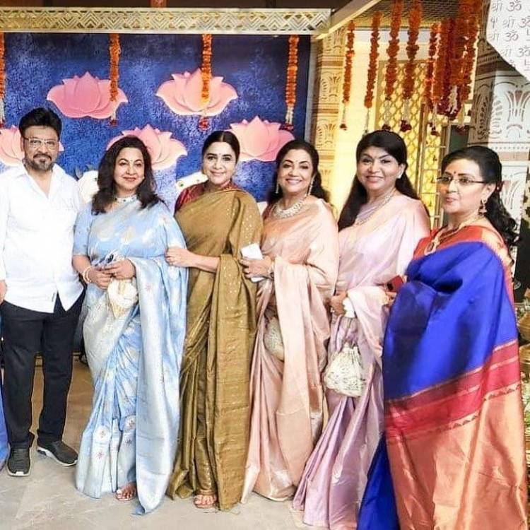 கோலாகலமாக நடந்து முடிந்து ராதா மகளின் திருமணம் – வைரலாகும் புகைப்படம் இதோ