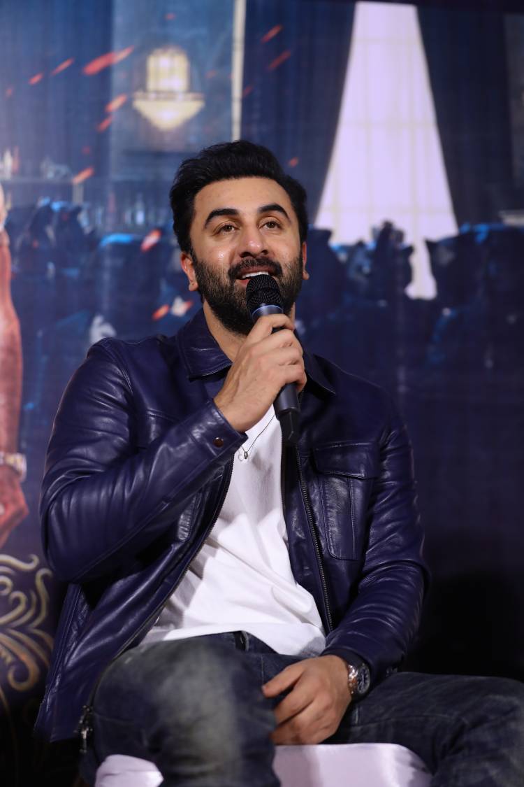 சந்தீப் ரெட்டி வங்கா, ரன்பீர் கபூர் கூட்டணியின் “அனிமல்” திரைப்பட பத்திரிக்கையாளர் சந்திப்பு