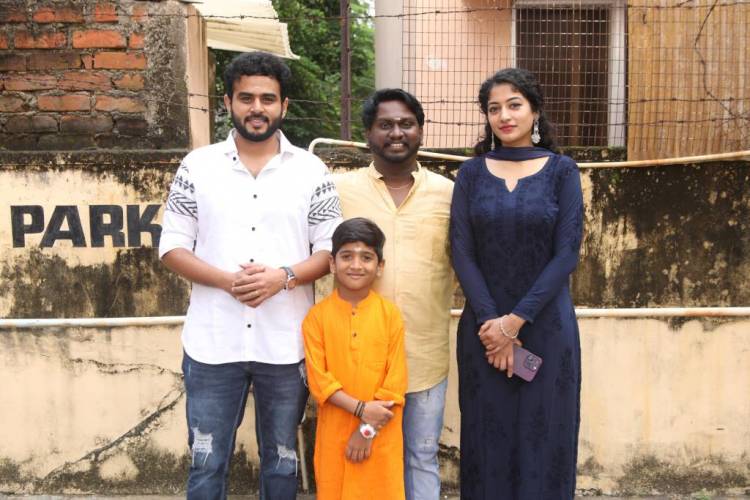 Olympia Movies S. Ambeth Kumar presents Filmmaker Hemanathan R’s directorial RJ Vijay-Anjali Nair starrer “PRODUCTION NO:8” shooting starts with a Pooja ceremony