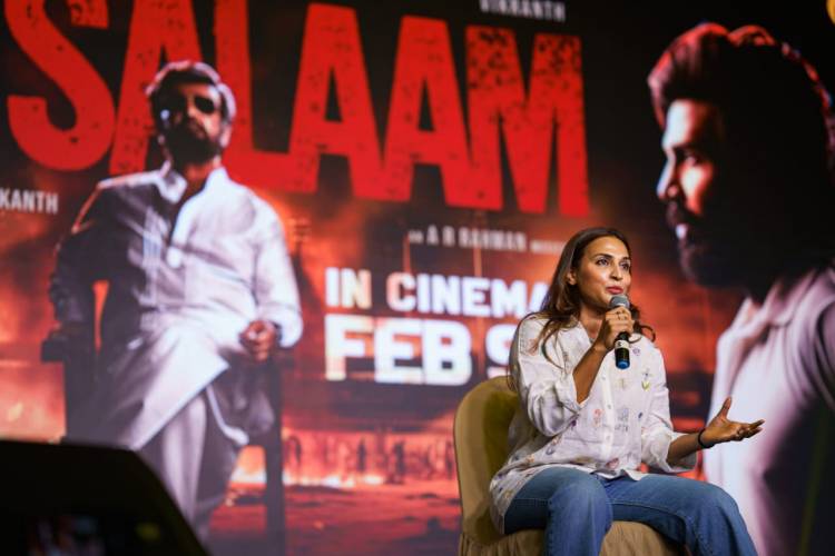'லால் சலாம்' திரைப்படக் குழுவினரின் பத்திரிகையாளர் சந்திப்பு