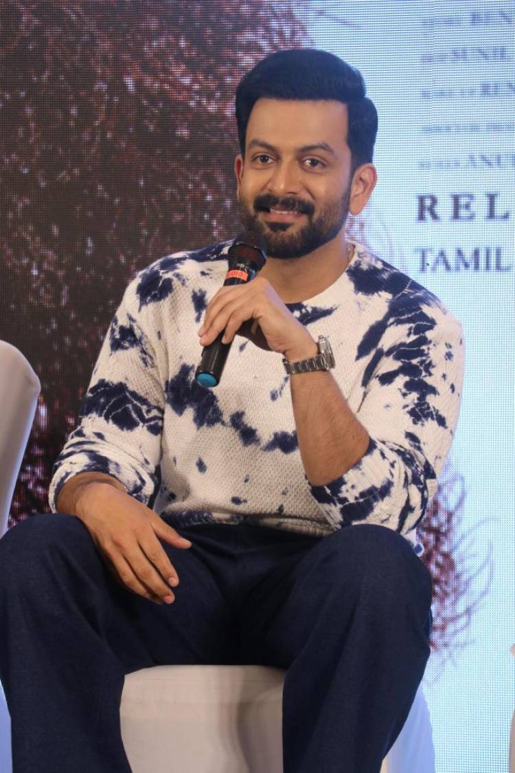 "'தி கோட் லைஃப்- ஆடுஜீவிதம்' படம் என் வாழ்க்கையின் அங்கம்"- நடிகர் பிருத்விராஜ் நெகிழ்ச்சி!