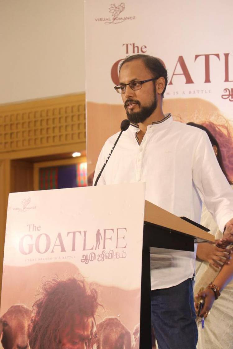 "'தி கோட் லைஃப்- ஆடுஜீவிதம்' படம் என் வாழ்க்கையின் அங்கம்"- நடிகர் பிருத்விராஜ் நெகிழ்ச்சி!