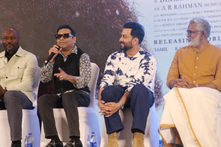 "'தி கோட் லைஃப்- ஆடுஜீவிதம்' படம் என் வாழ்க்கையின் அங்கம்"- நடிகர் பிருத்விராஜ் நெகிழ்ச்சி!