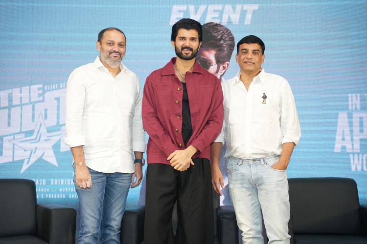 விஜய் தேவரகொண்டா நடிக்கும் 'தி ஃபேமிலி ஸ்டார்' படத்தின் பத்திரிக்கையாளர் சந்திப்பு