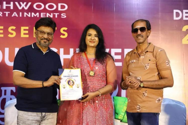 Director S Lavanya who has done all 31CRAFTS of filmmaking for the first time in the world history in PEI KOTTU feature film in Tamil Film industry and received 10 WORLD RECORDS from different countries.