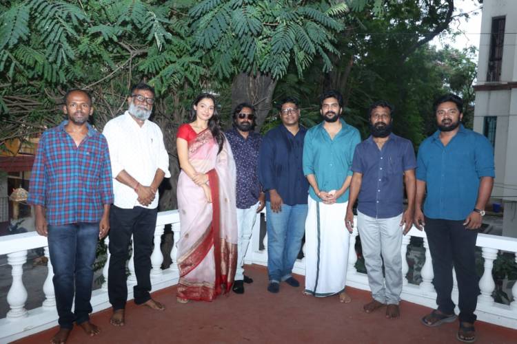 Director Vetrimaaran's Grassroot Film Company's next venture 'Mask' starring Kavin- Andrea Jeremiah launched with pooja