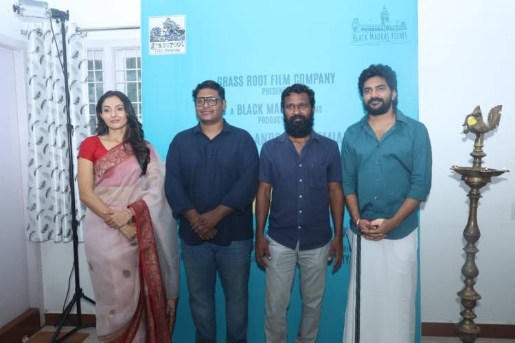 Director Vetrimaaran's Grassroot Film Company's next venture 'Mask' starring Kavin- Andrea Jeremiah launched with pooja
