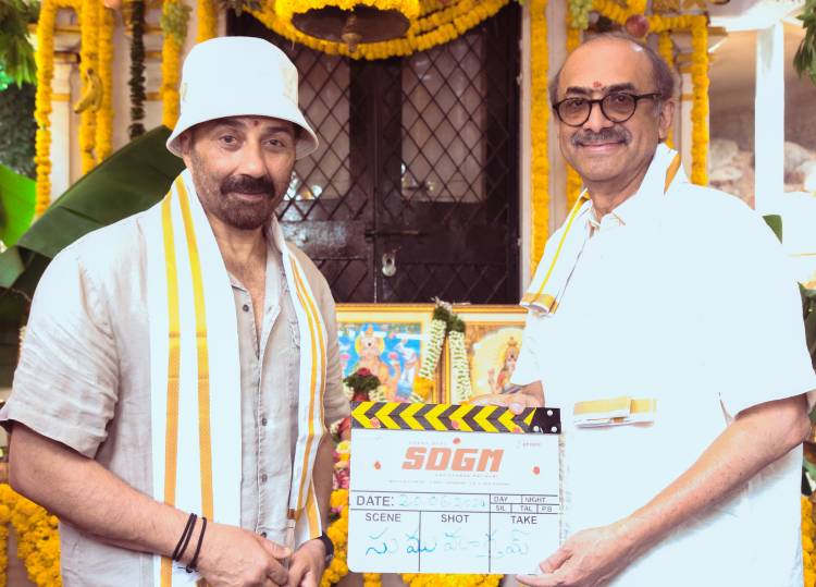 சன்னி தியோல், கோபிசந்த் மலினேனி, மைத்ரி மூவி மேக்கர்ஸ், பீப்பிள் மீடியா ஃபேக்டரி இணையும்  #SDGM  படத்தின் படப்பிடிப்பு ஜூன் 22 முதல் துவங்குகிறது !!