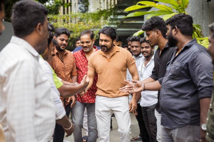 பிறந்த நாளை முன்னிட்டு இரத்த தானம் செய்த நடிகர் சூர்யா!!