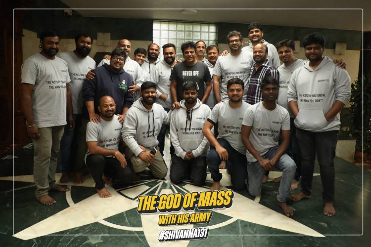 சிவண்ணாவின் 131வது படம் தயாராகிறது… ஹாட்ரிக் ஸ்டாரை சந்தித்தது படக்குழு