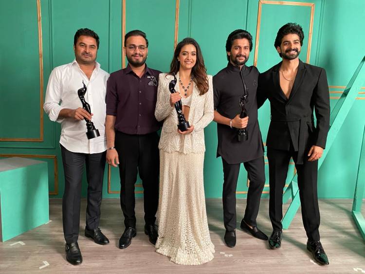 நேச்சுரல் ஸ்டார் நானியின் 'தசரா" திரைப்படம்,   6 மதிப்புமிக்க  ஃபிலிம்ஃபேர் விருதுகளை  வென்றது !!