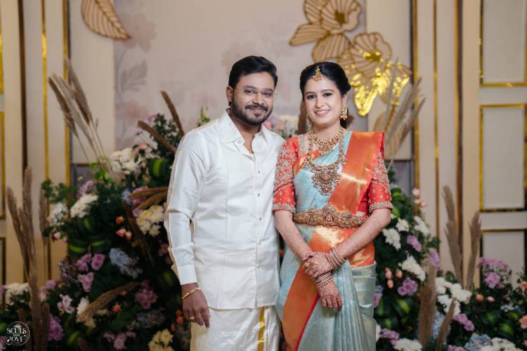 Director Cibi Chakaravarthi, who shot to fame with his directorial debut "Don" enters wedlock with Sri Varshini
