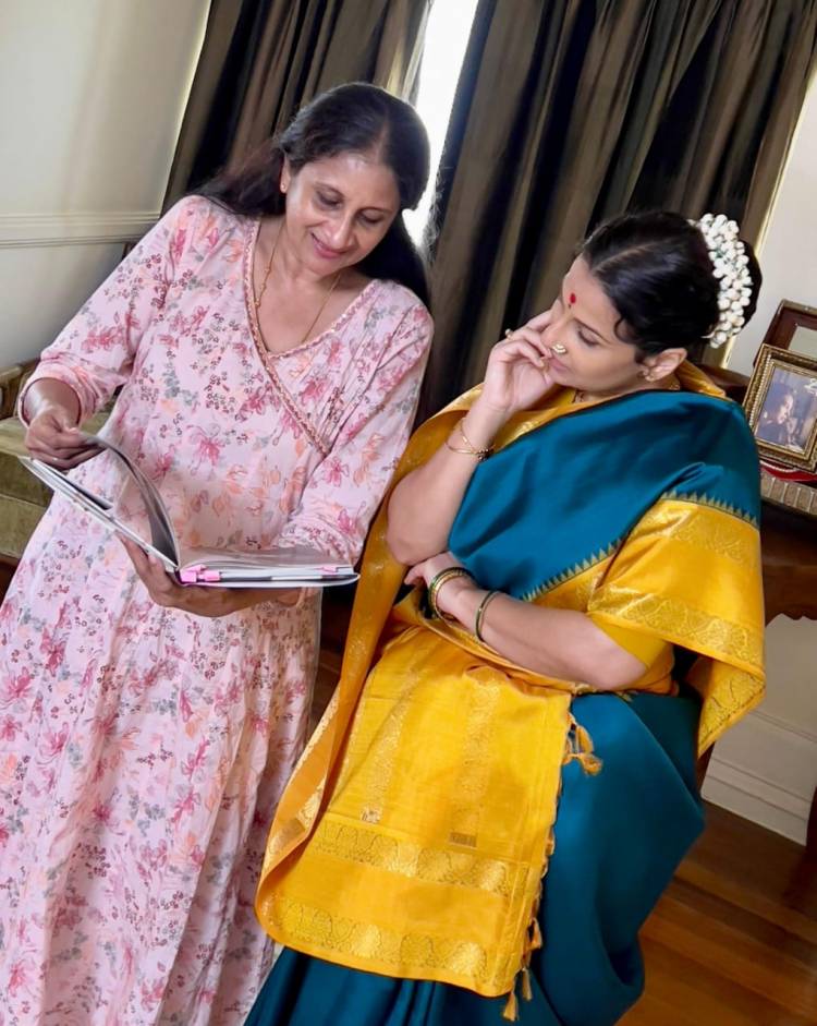 A Timeless Tribute: Vidya Balan honors M.S. Subbulakshmi's Iconic Style