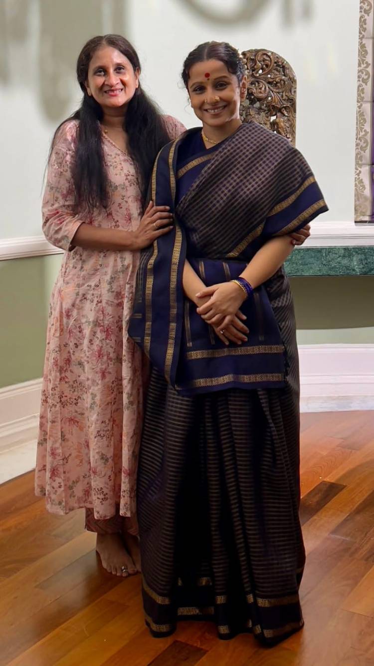 A Timeless Tribute: Vidya Balan honors M.S. Subbulakshmi's Iconic Style
