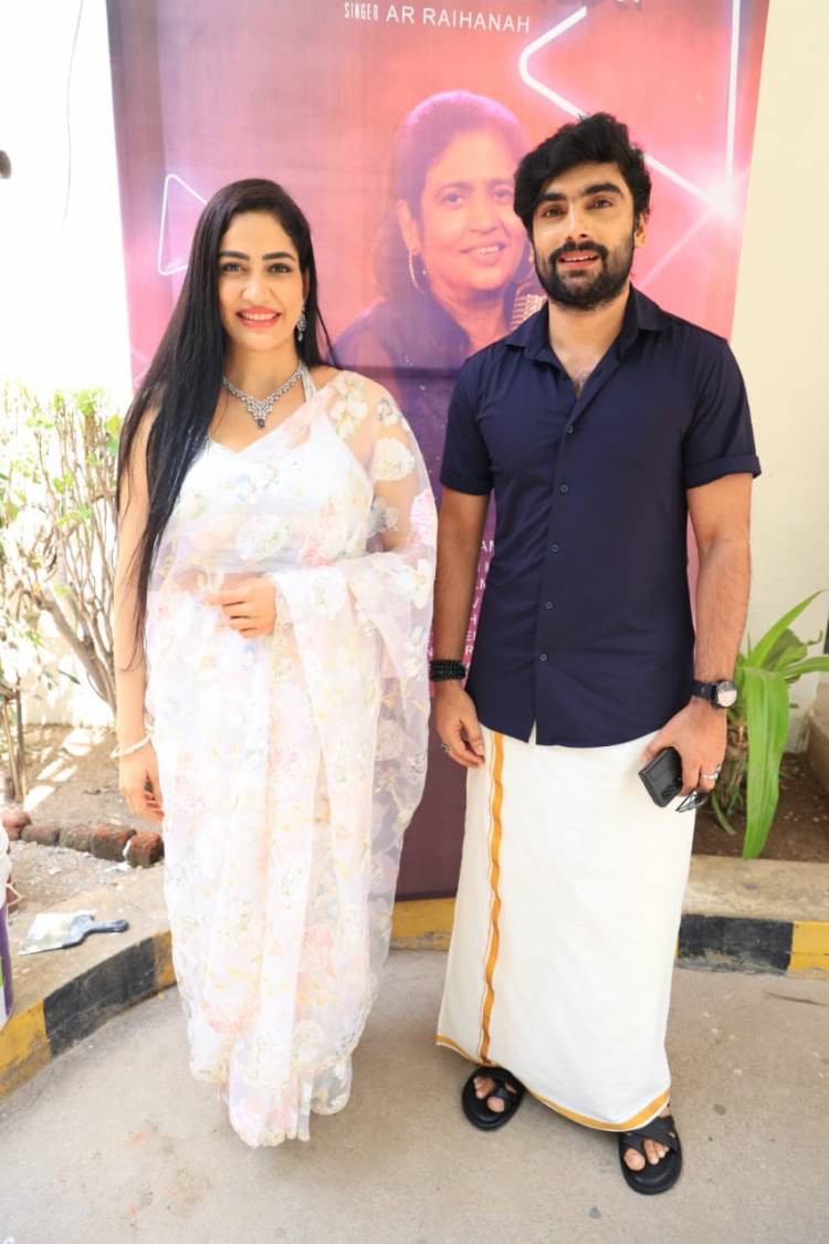 “இசைக்கலைஞர்கள் சினிமாவை மட்டுமே நம்பிக்கொண்டு இருக்க கூடாது” ; ஏ.ஆர். ரெஹைனா 