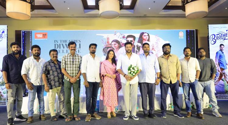 ஜெயம் ரவி நடிக்கும் 'பிரதர்' படத்தின் பத்திரிகையாளர் சந்திப்பு