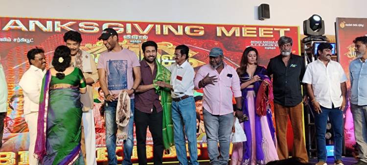 *“'மதகஜராஜா' பட நன்றி நவிழ்தல்... விழாவில் நாயகர் விஷால் , இயக்குநர் சுந்தர்.சி , இசைஞர் விஜய் ஆண்டனி , நாயகி அஞ்சலி ஆகியோருக்கு 70 ஆண்டுகளுக்கு மேலான பாரம்பரியம் மிக்க .,  'சினிமா பத்திரிகையாளர் சங்கம்' கௌரவம் !!"