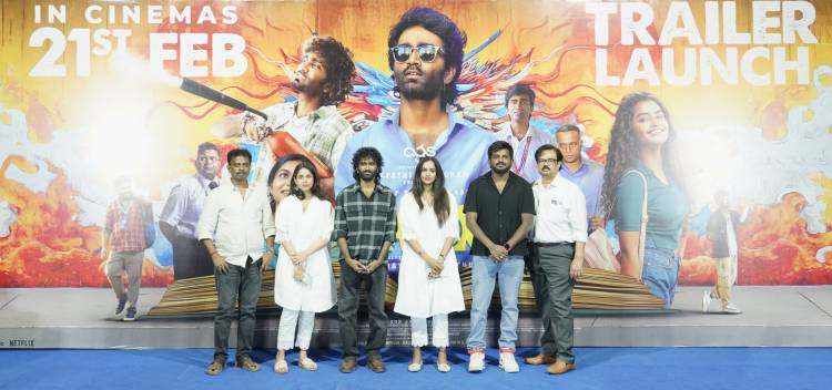 நடிகர் பிரதீப் ரங்கநாதன் நடிக்கும் 'டிராகன்' படத்தின் பத்திரிகையாளர் சந்திப்பு