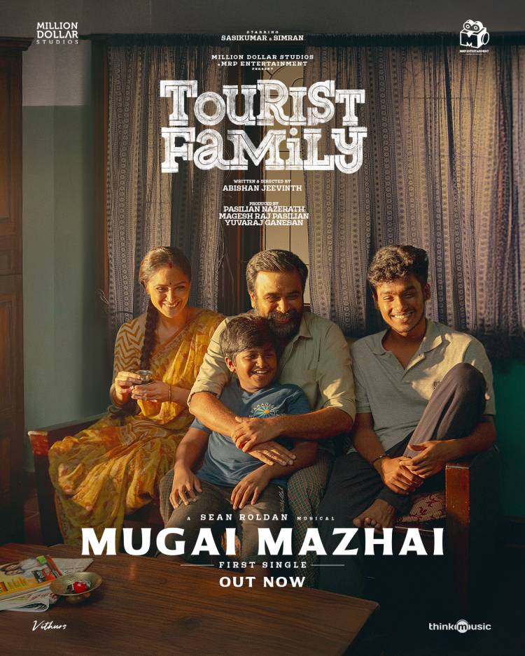 சசிகுமார் - சிம்ரன் இணைந்து நடிக்கும் 'டூரிஸ்ட் ஃபேமிலி' படத்தின் ஃபர்ஸ்ட் சிங்கிள் வெளியீடு