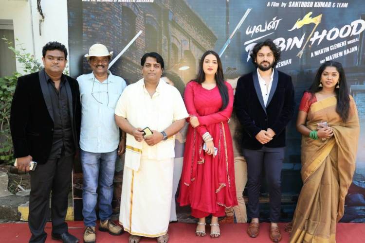 ஆக்‌ஷன் கமர்ஷியல் திரைப்படமாக உருவாகும் ‘யுவன் ராபின் ஹூட்’! - பூஜையுடன் தொடங்கியது