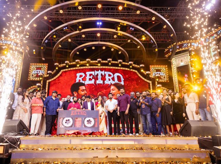  சூர்யா நடிக்கும் 'ரெட்ரோ' படத்தின் இசை மற்றும் முன்னோட்ட வெளியீட்டு விழா