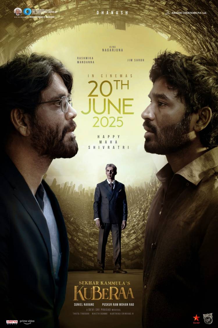 சேகர் கம்முலாவின் 'குபேரா' திரைப்படம் வெளியீட்டு தேதியை உறுதி செய்தது - ஜூன் 20,2025 அன்று ஒரு சினிமா அற்புதம் காத்திருக்கிறது!