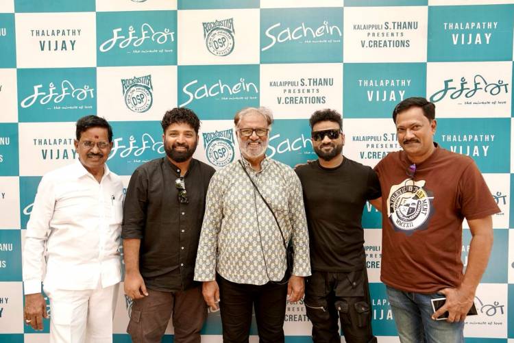 மறு வெளியீட்டிலும் வெற்றியடைந்த 'சச்சின்' திரைப்படக்குழுவின் சக்ஸஸ் மீட்!