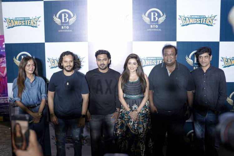 Team Chennai City Gangsters meets the Press ahead of release, promising a solid entertainer on June 20th, 2025