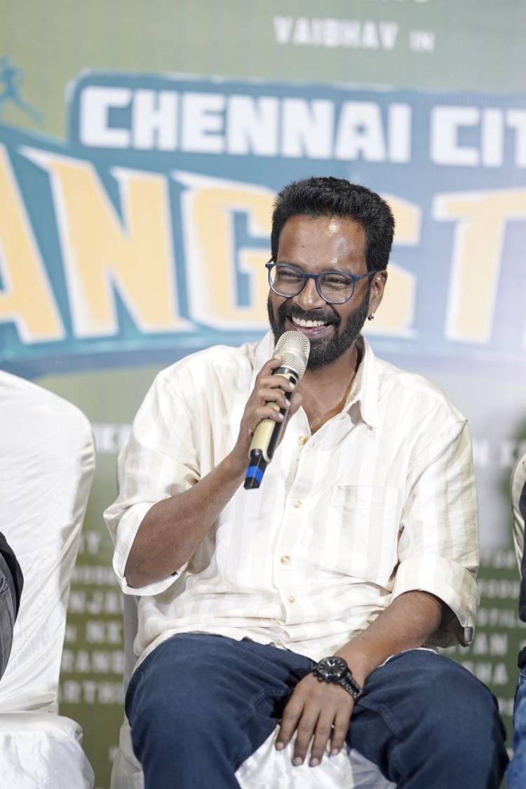 Team Chennai City Gangsters meets the Press ahead of release, promising a solid entertainer on June 20th, 2025