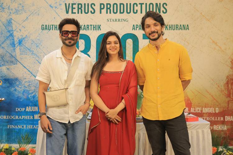 GAUTHAM RAM KARTHIK & APARSHAKTI KHURANA TEAM UP FOR SCI-FI CRIME THRILLER ‘ROOT – RUNNING OUT OF TIME’