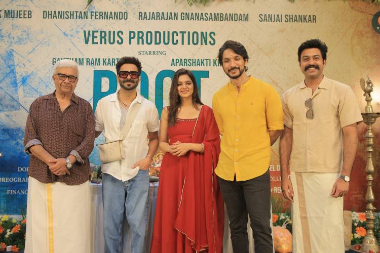 GAUTHAM RAM KARTHIK & APARSHAKTI KHURANA TEAM UP FOR SCI-FI CRIME THRILLER ‘ROOT – RUNNING OUT OF TIME’