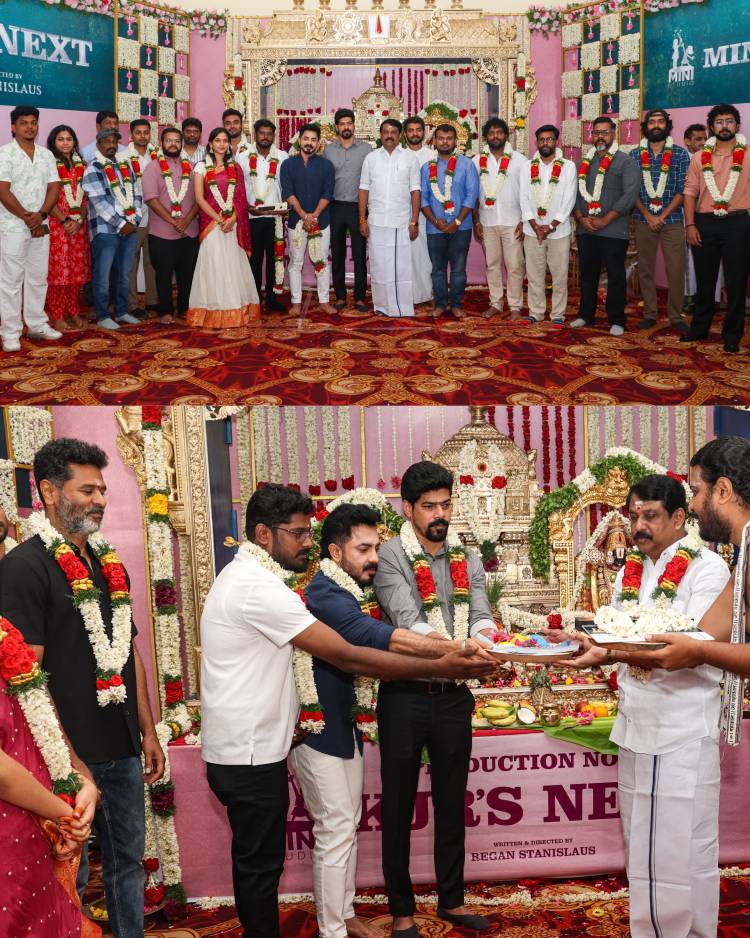 நடிகர் கே ஜே ஆர் கதையின் நாயகனாக நடிக்கும் இரண்டாவது படத்தின் பூஜையுடன் படபிடிப்பு தொடக்கம் !!