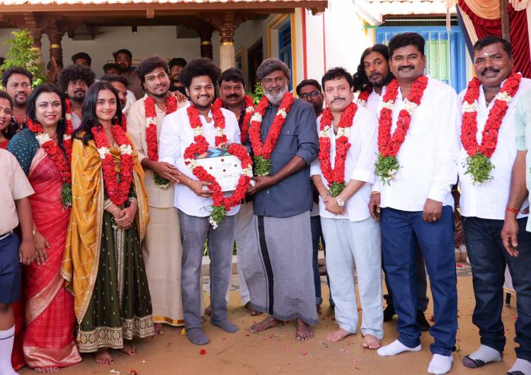 நடிகர்கள் எம். எஸ். பாஸ்கர் - ஃப்ராங்க்ஸ்டர் ராகுல் இணைந்து நடிக்கும் புதிய படம் - பூஜையுடன் படப்பிடிப்பு தொடக்கம்