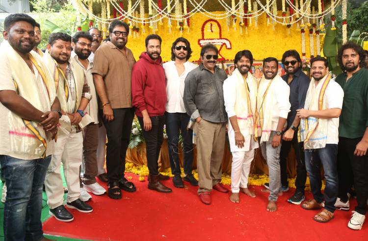 சுதீர் ஆனந்த், பிரசன்னா குமார் கோட்டா, சிவா சேர்ரி, ரவிகிரண், வஜ்ர வராஹி சினிமாஸ்  இணையும் புரடக்சன் நம்பர் 1 – “ஹெய் லெசோ” ( Hai Lesso) திரைப்படம் பிரமாண்டமாக துவங்கியது!! VV வினாயக் முதல் காட்சியை  க்ளாப் அடித்து துவக்கி வைத்தார் !!